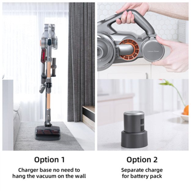 Jimmy | Vacuum Cleaner | H9 Pro | Cordless operating | 600 W | 28.8 V | Operating time (max) 80 min | Silver