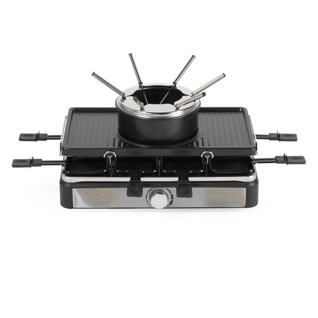Salter EK4513VDE 2 in 1 Raclette & Fondue Set