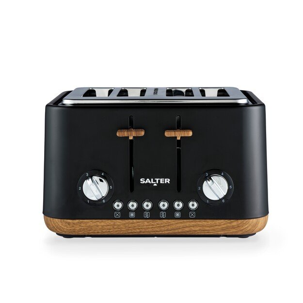 Salter EK5823BLKVDE Toronto  4-Slice Toaster