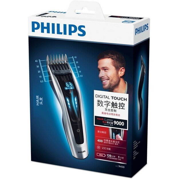 Shaver for cutting Philips HC9450/15 (black color)