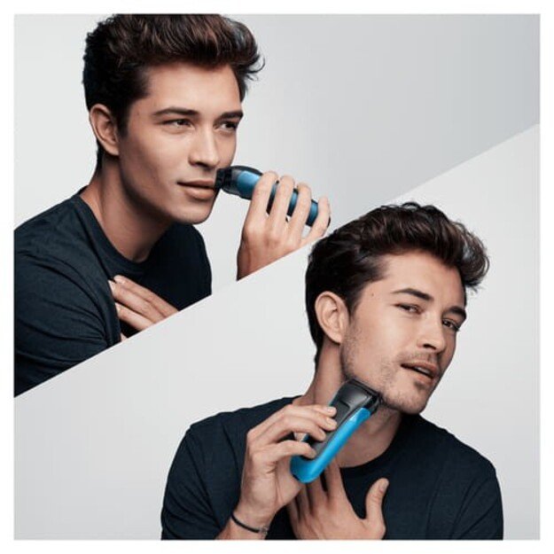 BRAUN Series 3 310S Electric shaver Black, Blue