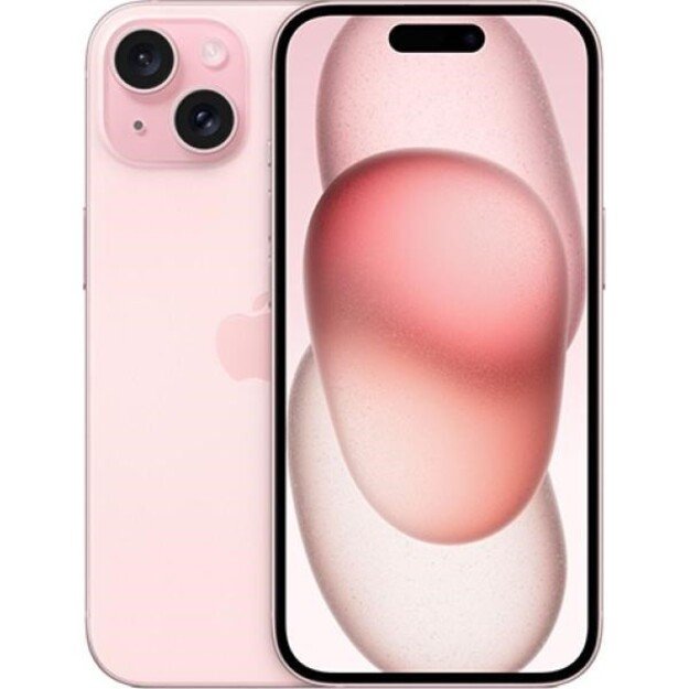 Apple iPhone 15 15.5 cm (6.1 ) Dual SIM iOS 17 5G USB Type-C 128 GB Pink