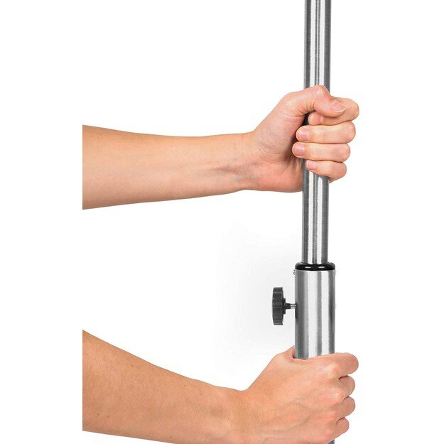 Beldray EH3263VDE chrome pedestal fan 7