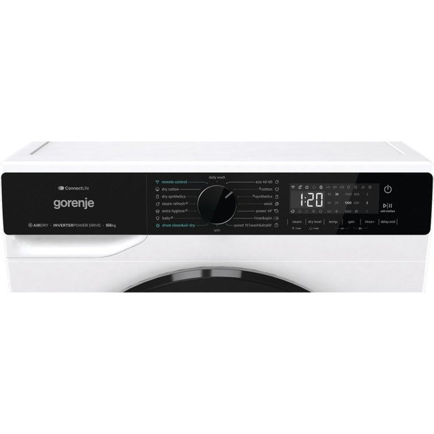 Gorenje Washing Machine with Dryer | WD2PA964ADW | Energy efficiency class A 5
