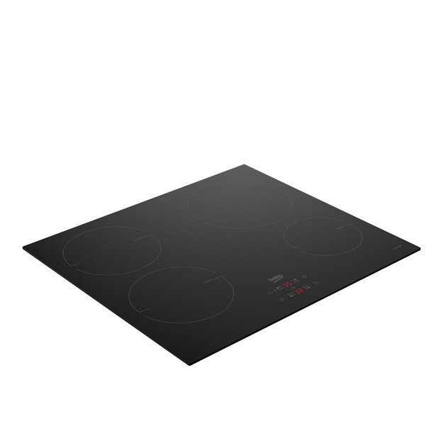 Beko HII64400MT hob Black Built-in 60 cm Sealed plate 4 zone(s)