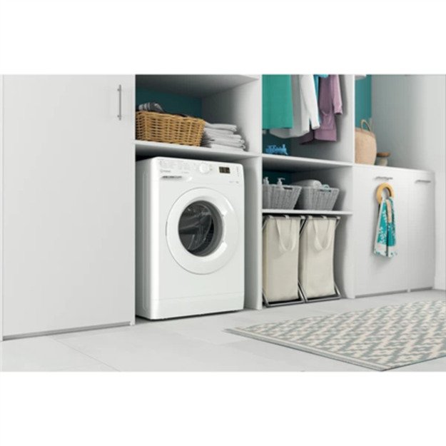 INDESIT | Washing machine | MTWA 71252 W EE | Energy efficiency class E | Front loading | Washing capacity 7 kg | 1200 RPM | Dep 2