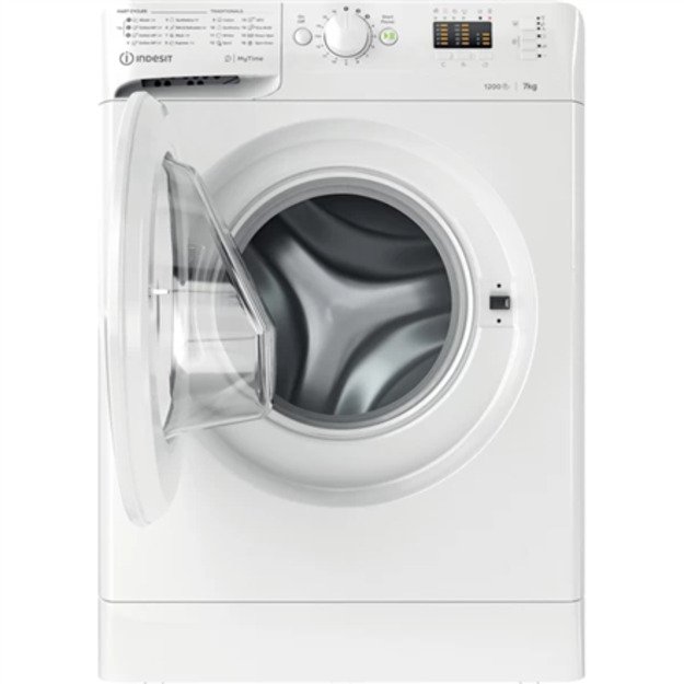 INDESIT | Washing machine | MTWA 71252 W EE | Energy efficiency class E | Front loading | Washing capacity 7 kg | 1200 RPM | Dep 3