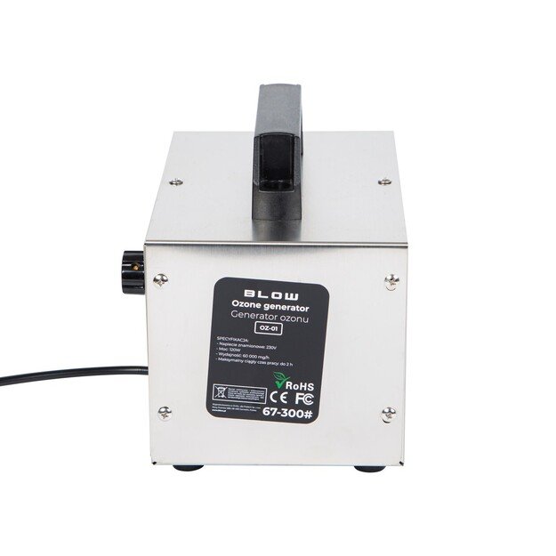 Ozone generator BLOW OZ-01 ozonator 60,000 mg/h 120W