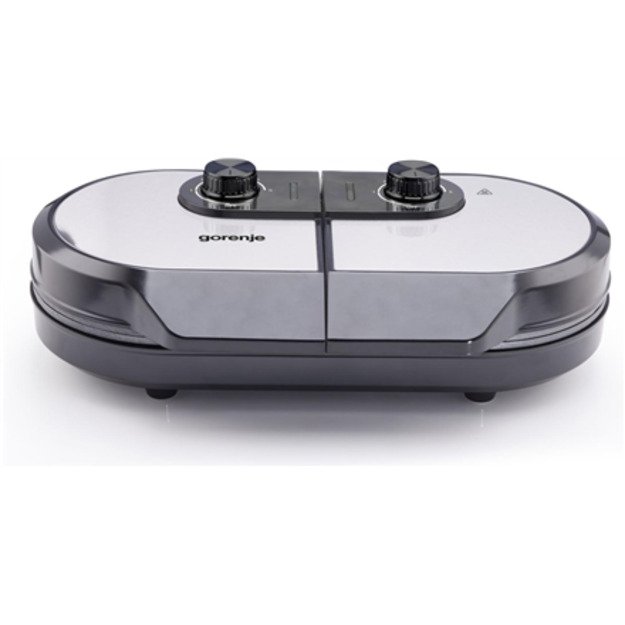 Gorenje | Mini Grill, Waffle plate | WM1400SB | Electric Grill | 1400 W | Diameter 18 cm | Black