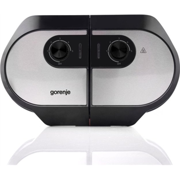 Gorenje | Mini Grill, Waffle plate | WM1400SB | Electric Grill | 1400 W | Diameter 18 cm | Black
