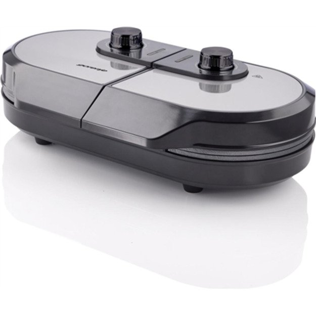 Gorenje | Mini Grill, Waffle plate | WM1400SB | Electric Grill | 1400 W | Diameter 18 cm | Black