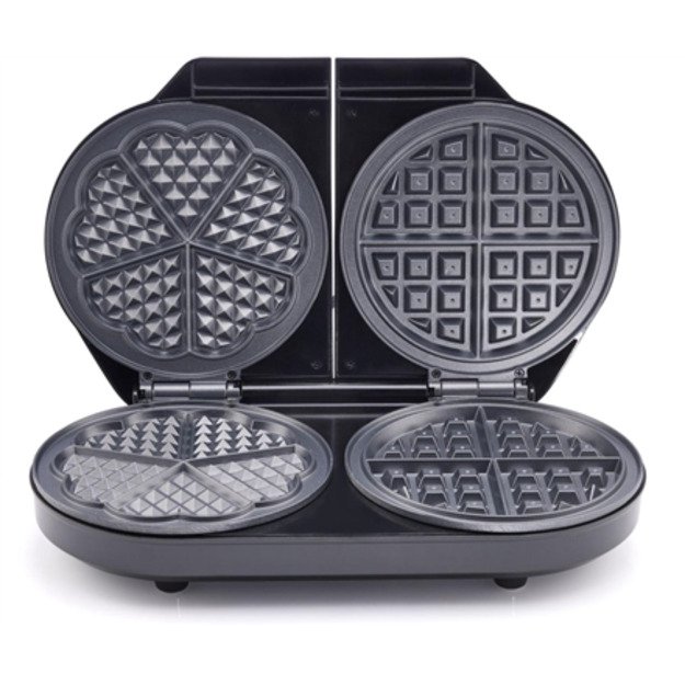 Gorenje | Mini Grill, Waffle plate | WM1400SB | Electric Grill | 1400 W | Diameter 18 cm | Black