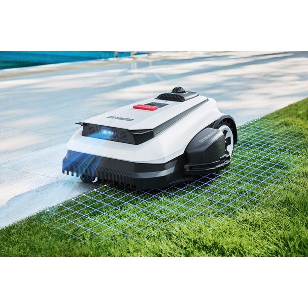 Ecovacs GOAT A3000 LiDAR PRO EU Robotic lawn mower Battery Black, White