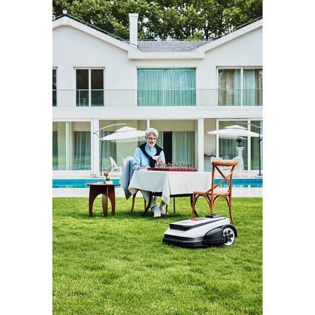 Ecovacs GOAT A3000 LiDAR PRO EU Robotic lawn mower Battery Black, White