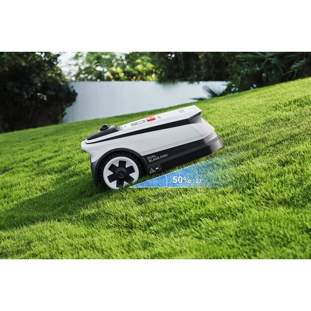 Ecovacs GOAT A3000 LiDAR PRO EU Robotic lawn mower Battery Black, White