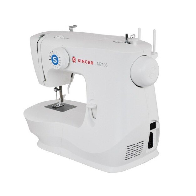 Singer | Sewing Machine | M2105 | Number of stitches 8 | Number of buttonholes 1 | White