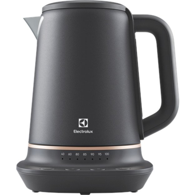 Electrolux Kettle Explore 7 E7K1-6BP With electronic control 2400 W 1.7 L Plastic 360° rotational base Black 2
