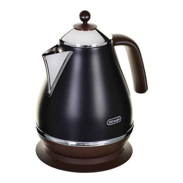 Kettle electric DeLonghi Icona Vintage KBOV 2001.BK (2000W 1.7l, black color)