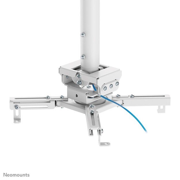 Neomounts CL25-550WH1 Beamer ceiling mount - h 74,5-114,5 cm - easy-install - full motion