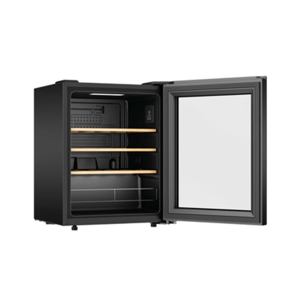 Candy Wine Cooler | CWC023 | Energy efficiency class G | Free standing | Bottles capacity 23 | Black