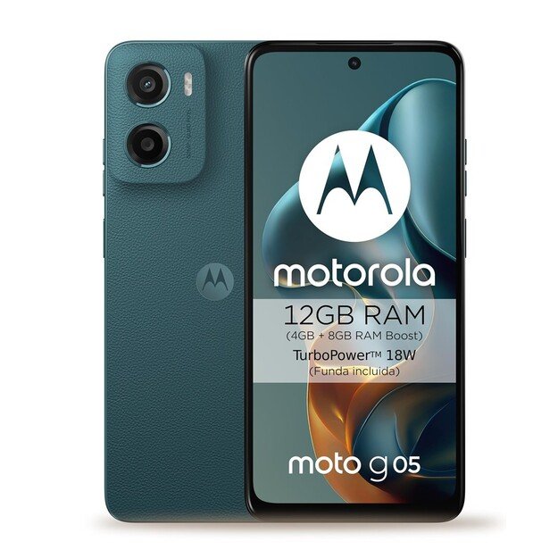 Motorola Moto G05 4+64 GB zielona / 6,7  LCD / 64 GB / Android 15