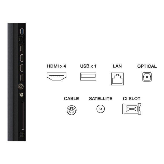 TCL C6K 98C6K TV 2.49 m (98 ) 4K Ultra HD Smart TV Wi-Fi Metallic