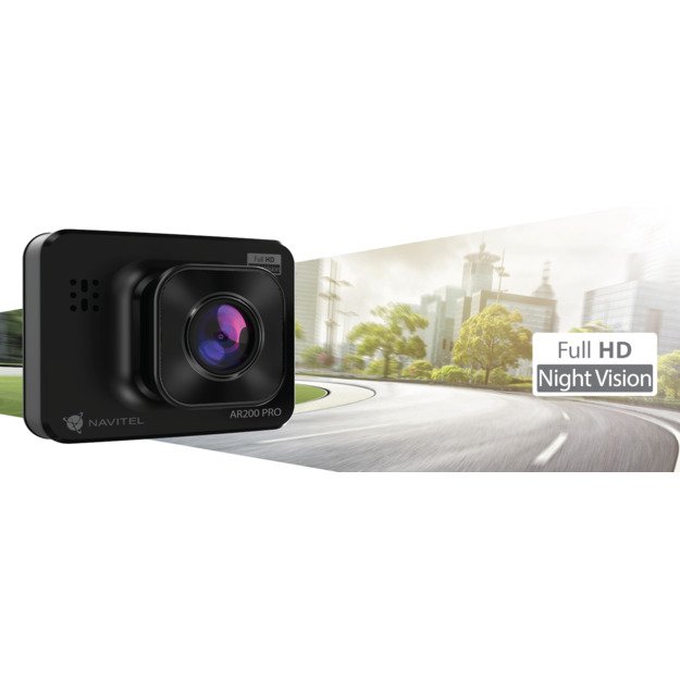 Navitel | AR200 PRO | Full HD | Dashboard Camera With a GC2063 Sensor | Audio recorder