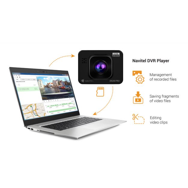 Navitel | AR200 PRO | Full HD | Dashboard Camera With a GC2063 Sensor | Audio recorder