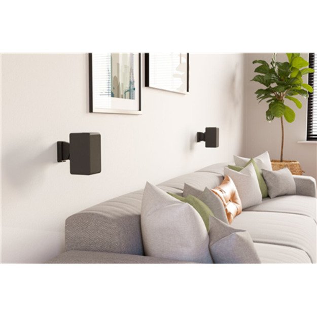 Vogels Wall mount | SWM 3021 Universal Speaker Wall Mount | Tilt, rotate | Maximum weight (capacity) 5 kg | Black