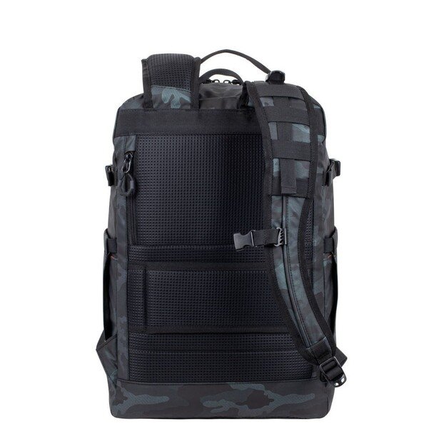 Rivacase Sherwood backpack Rucksack Camouflage, Navy Polyester, Polyurethane