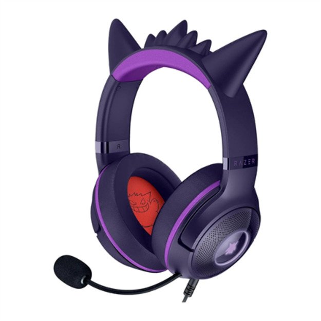 Razer Kraken Kitty V2 - Pokemon Gengar Ed. Headset Wired Head-band Gaming USB Type-A Pink