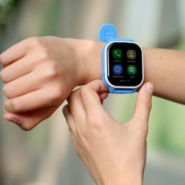 Išmanusis laikrodis su lietuvišku meniu Garett Kids Sun Ultra 4G Blue 4