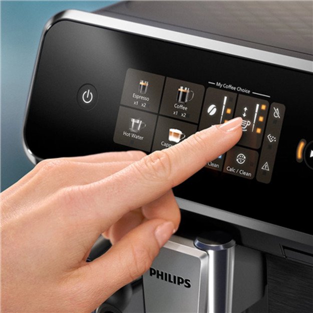 Philips Coffee Maker | EP2330/102300 series | Pump pressure 15 bar | Built-in milk frother | Fully Automatic | Black