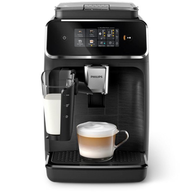 Philips Coffee Maker | EP2330/102300 series | Pump pressure 15 bar | Built-in milk frother | Fully Automatic | Black