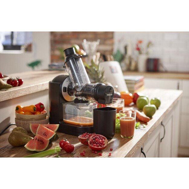 Philips Viva Collection HR1889/70 juice maker Centrifugal juicer 150 W Black, Silver