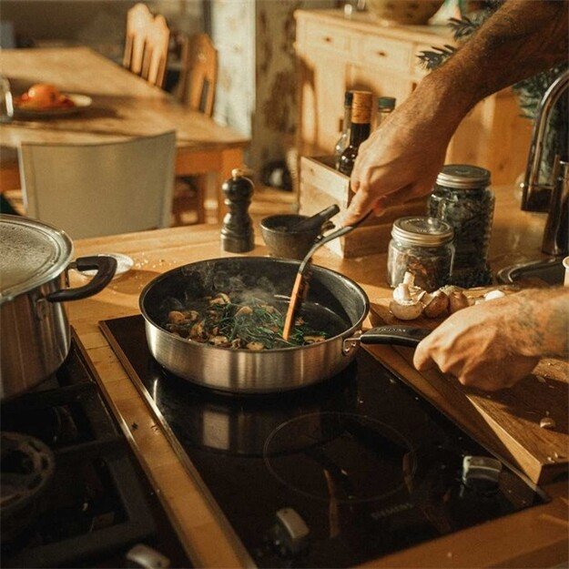 Frying pan 26cm with ceramic coating with lid Functional Form 4