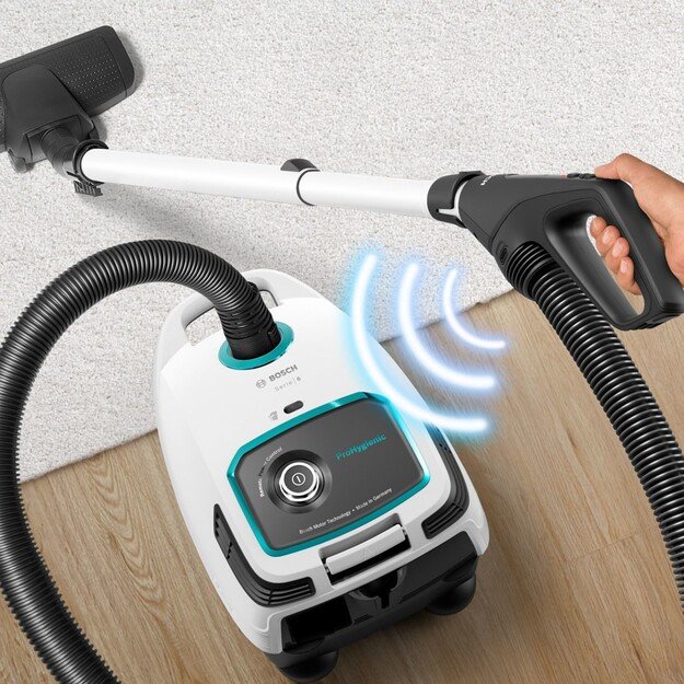 Bosch Serie 6 BGL6HYG1 vacuum Cylinder vacuum Dry 600 W Dust bag