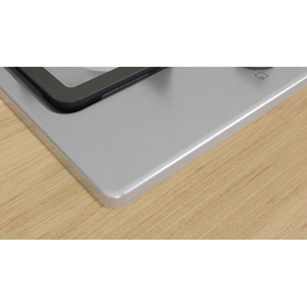 Bosch Serie 4 PGH6B5K90 hob Stainless steel Built-in 58 cm Gas 4 zone(s) 2