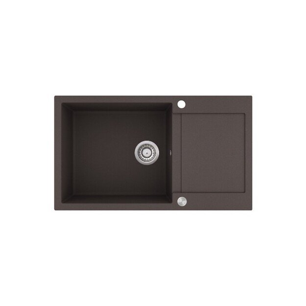 Komplektas: virtuvės plautuvė ir maišytuvas su ištraukiama žarna HELIKA SQT104-120AWP+2383-120 1