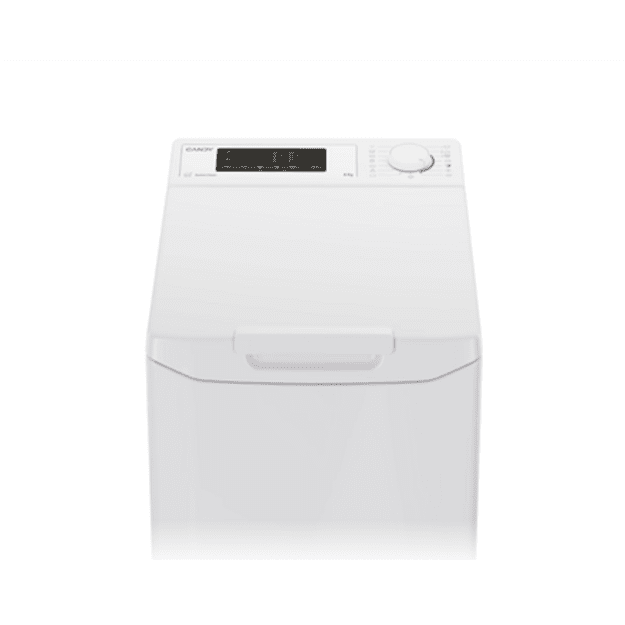 Candy Washing Machine | TCA063D3-S | Energy efficiency class C | Top loading | Washing capacity 6 kg | 1000 RPM | Depth 60 cm |