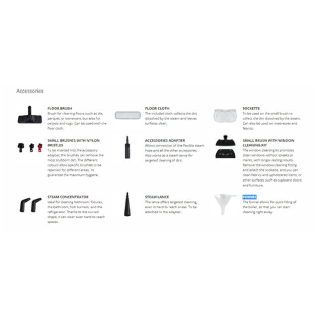 Polti | Steam cleaner | PTEU0268 Vaporetto Smart 30_R | Power 1800 W | Steam pressure 3 bar | Water tank capacity 1.6 L | White 1