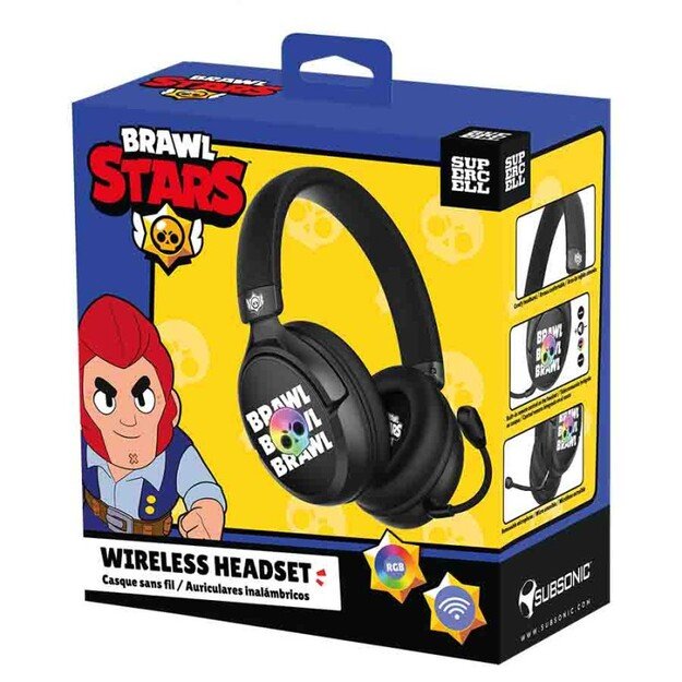 Subsonic Wireless Gaming Headset Brawl Stars Brawl 4