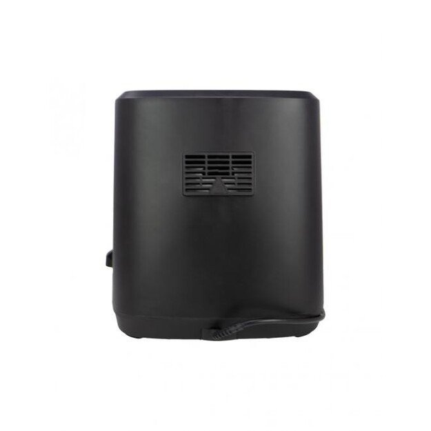 Karšto oro gruzdintuvė  su spalvotu displėjumi Jocca 2417 8l juoda/ner.plienas 2