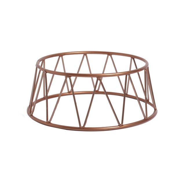 Buffet base, 25 cm, copper