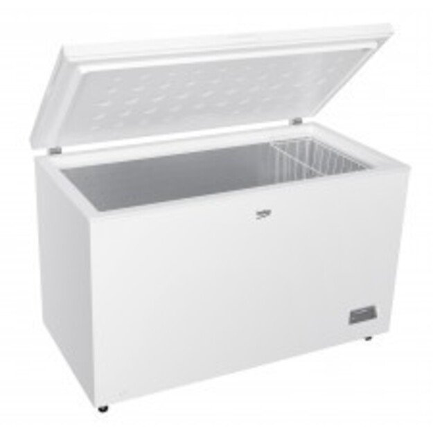 BEKO Freezer | CF380EWN | Energy efficiency class E | Chest | Free standing | Height 85 cm | Total net capacity 371 L | White 6