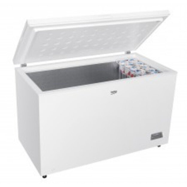 BEKO Freezer | CF380EWN | Energy efficiency class E | Chest | Free standing | Height 85 cm | Total net capacity 371 L | White 7