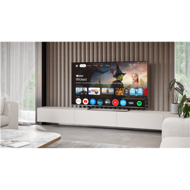 Sharp 4K Ultra HD QLED MiniLED TV | 65JP7265E | 55 | Smart TV | Google TV | UHD