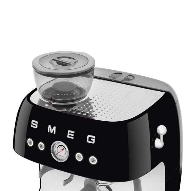 Smeg 50 s Style Espresso Coffee Machine EGF03BLEU Black