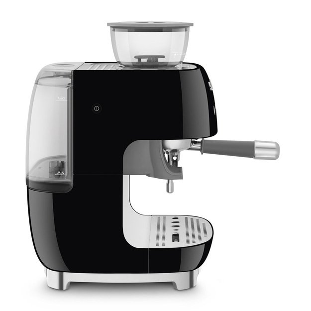 Smeg 50 s Style Espresso Coffee Machine EGF03BLEU Black