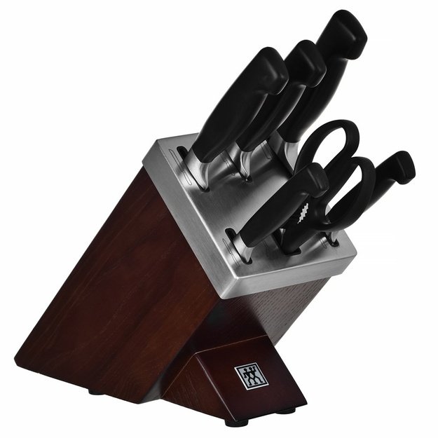 Knife Set ZWILLING Four Star 35145-000-0 (Knife block, Knife x 5, Scissors)
